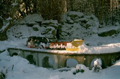 Schnnetr&auml;umen auf der Br&uuml;cke